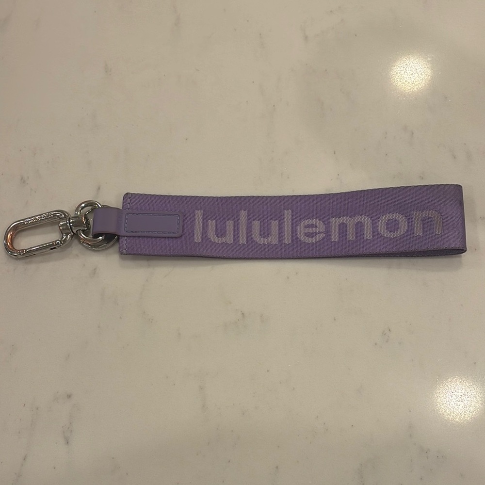 Lululemon Purple Keychain